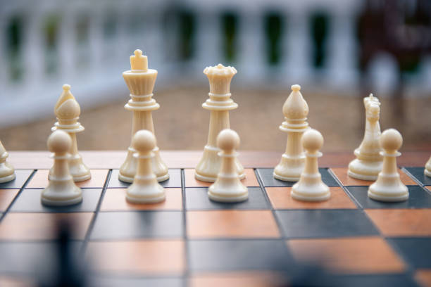 istock A Set Of wooden Chess Board Game 1183992195