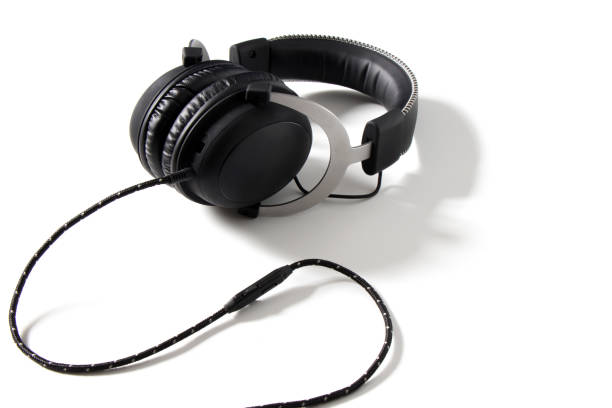 istock Headphones Isolated on White Background 1183995262