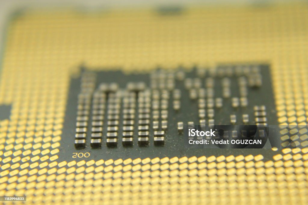 Processor Picture Fo Desktop Computer Desktop Computer Processor Cpu Closeup Stock Photo - Download Image Now ...