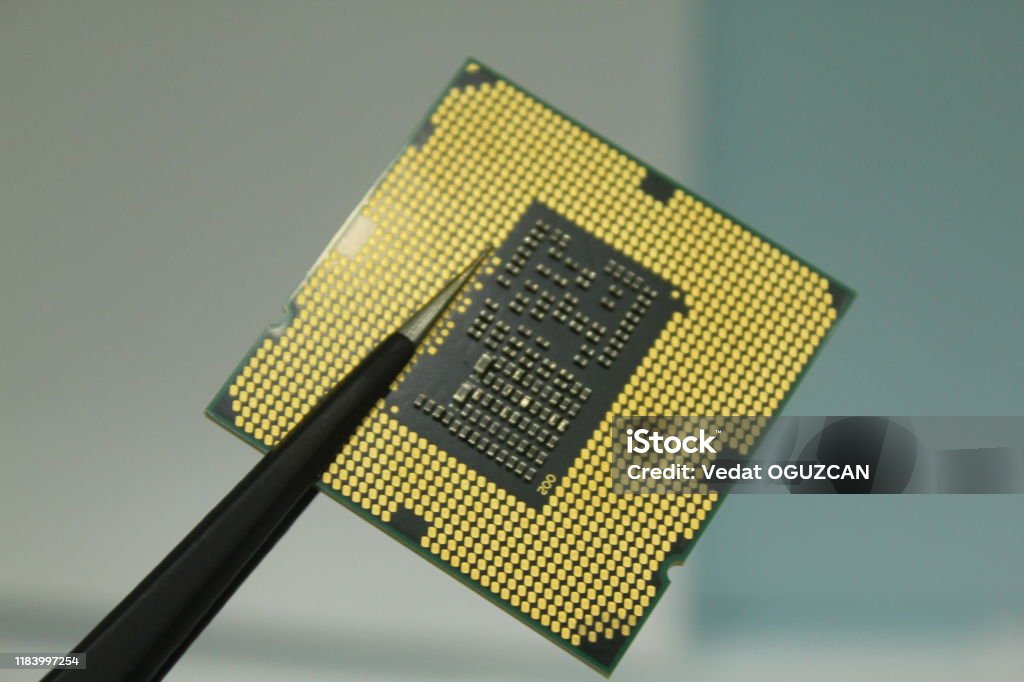 Processor Picture Fo Desktop Computer Desktop Computer Processor Cpu Closeup Stock Photo - Download Image Now ...