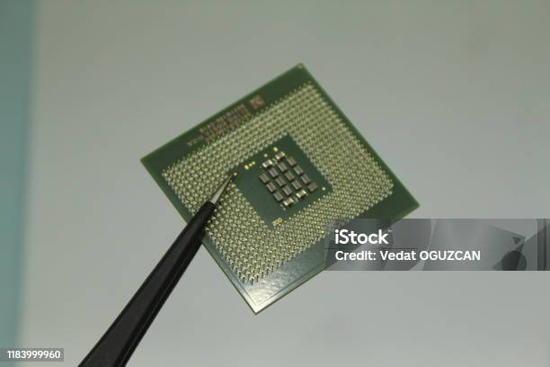 Desktop Processor Access Computer Desktop Computer Processor Cpu Closeup Stock Photo - Download Image Now ...
