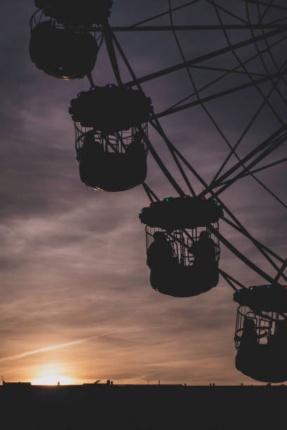 istock late afternoon with sunset on the ferris wheel 1184009100