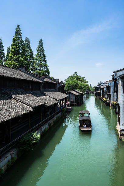 istock Beautiful Chinese water town 1184014926