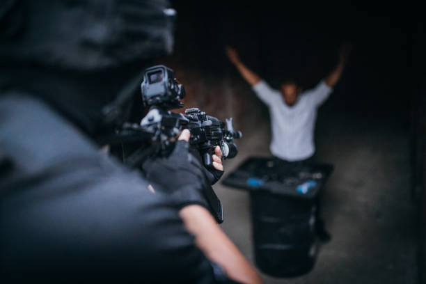 istock SWAT Arresting Gangsters 1184021318