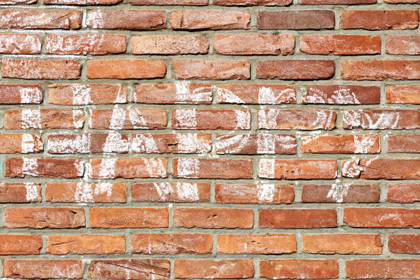 Stone wall with white copy space Stones randomly mixed and extra white to avoid id the remains of the text