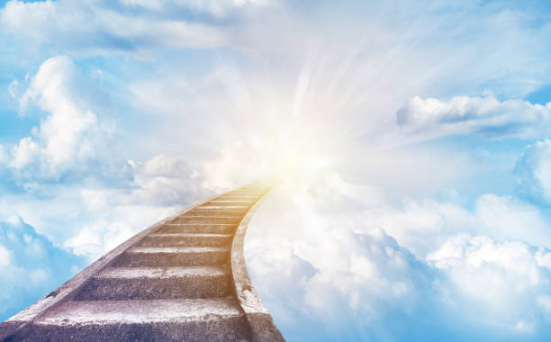 istock Stairway to heaven 1184025640