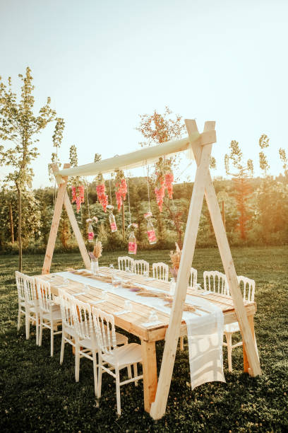 Sunset Garden Wedding Concept