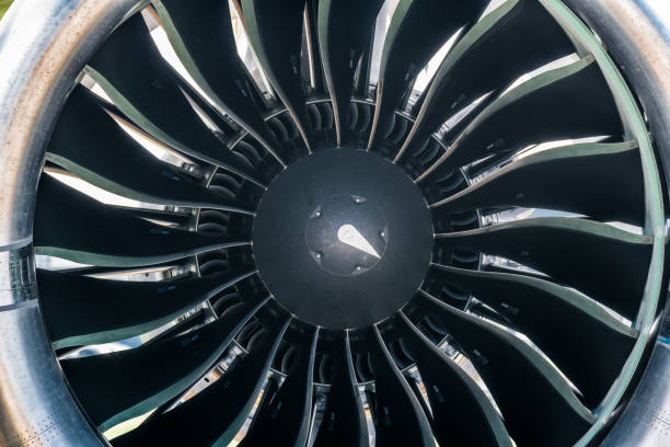 istock Transport aircraft turbine 1184028417