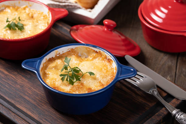 istock Stew pot with sausage and cheese 1184028738