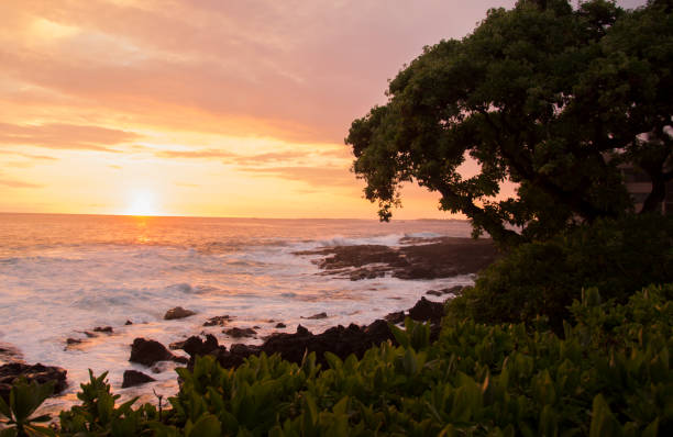 istock Sunset in Kona, Hawaii 1184030134