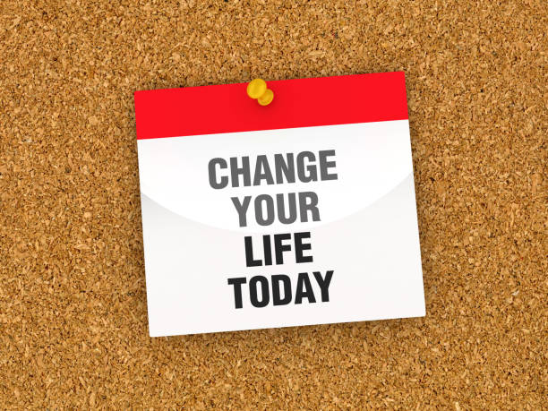 istock CHANGE YOUR LIFE TODAY Calendar on Corkboard - 3D Rendering 1184033542
