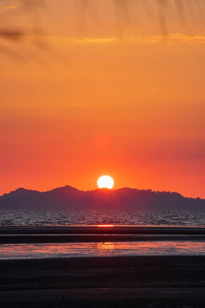 istock The sea and the sky at sunset 1184034980
