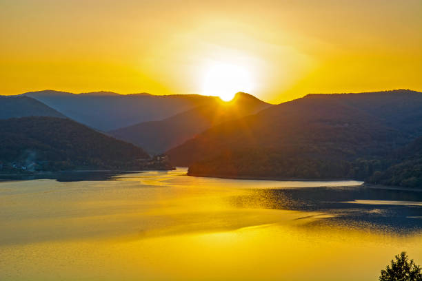 istock Cincis lake, Hunedoara county, Romania 1184037849
