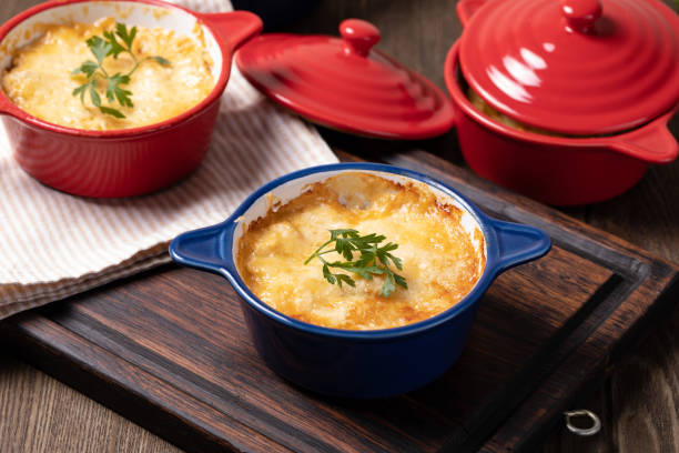 istock Stew pot with sausage and cheese 1184039762