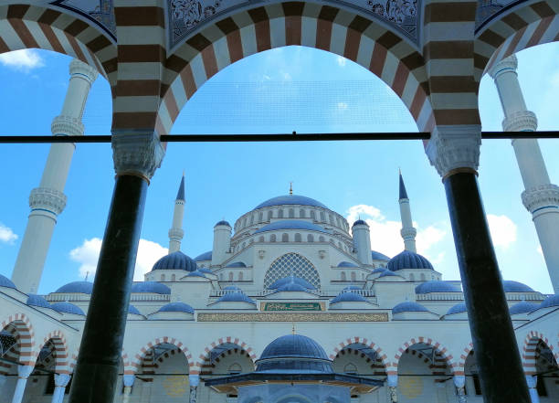 istock Big Camlica Mosque (Buyuk Camlica Mosque) in Istanbul, Turkey. 1184044921