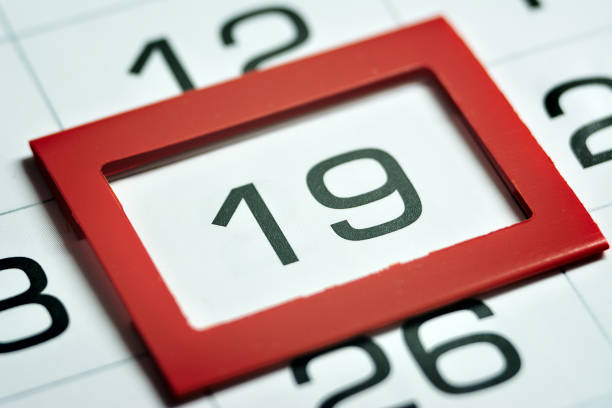 istock nineteenth day of the month 1184045632