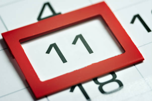 istock eleventh day of the month 1184045758