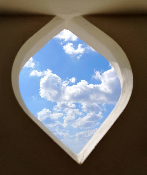 istock Clear sky, drop window in Istanbul, Turkey. 1184049668
