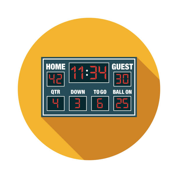 350+ Football Scoreboard Clip Art Stock Illustrations, Royalty-Free