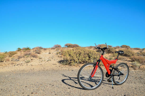 istock Full Suspension Mountain Bike 1184067454
