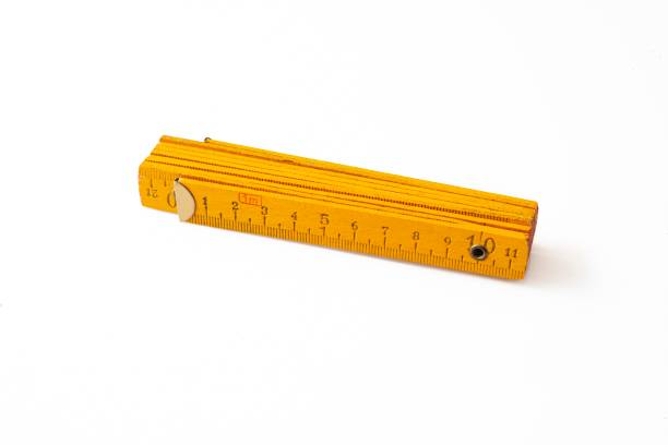 istock Folding ruler of wood 1184069695