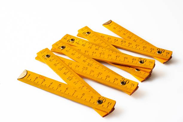 istock Folding ruler of wood 1184072426