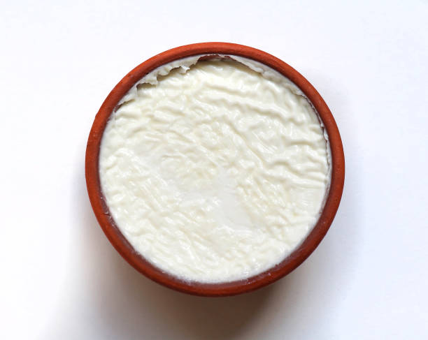 istock Greek style yogurt in jar 1184080333