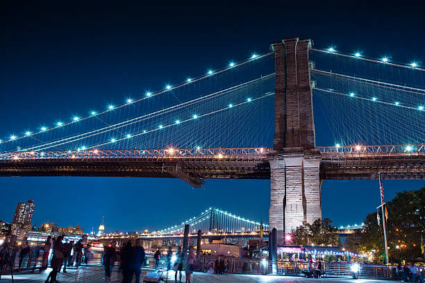 istock Brooklyn bridge and promenade 118408050