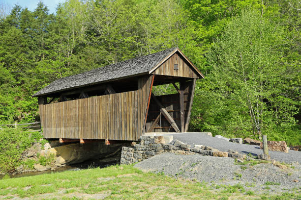 istock Indian Creek covered bridge, 1898 1184086938