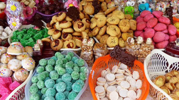 istock Traditional sweets at Corpus Christi celebration, Ecuador 1184087647