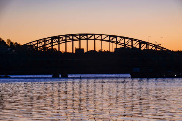 ropsten bridge, stockholm - lidingö bildbanksfoton och bilder