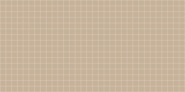 Grid Square Graph Line Full Page On Brown Paper Background Paper Grid  Square Graph Line Texture Of Note Book Blank Grid Line On Paper Brown Color  Empty Squared Grid Graph For Architecture