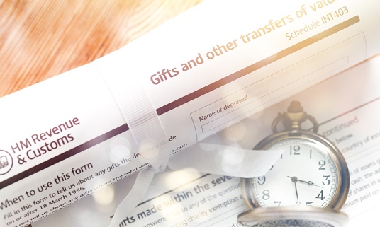 Document - Tax of gifts and other transports of value