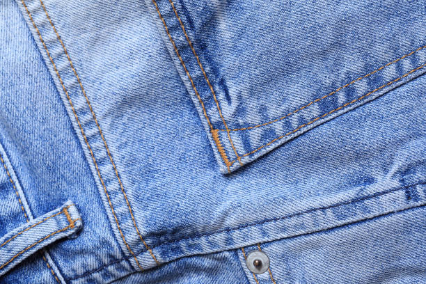 istock Denim jeans texture or denim jeans background with old torn. 1184101365