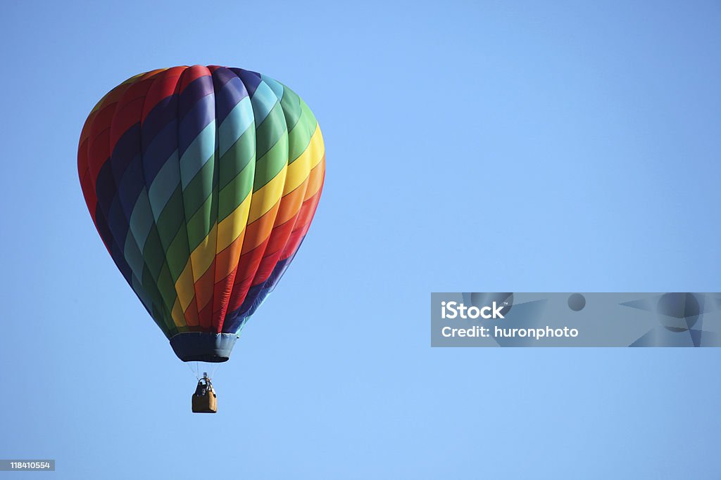 rainbow Luftballons - Lizenzfrei Fliegen Stock-Foto