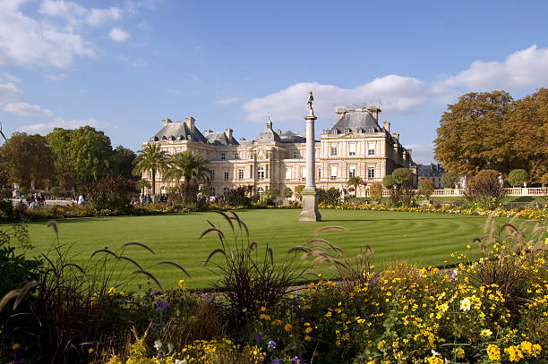 istock Luxembourg Palace and garden in Paris 118410956