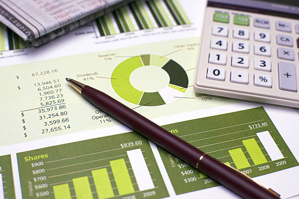 istock Financial Planning Pen and Calculator 118411213