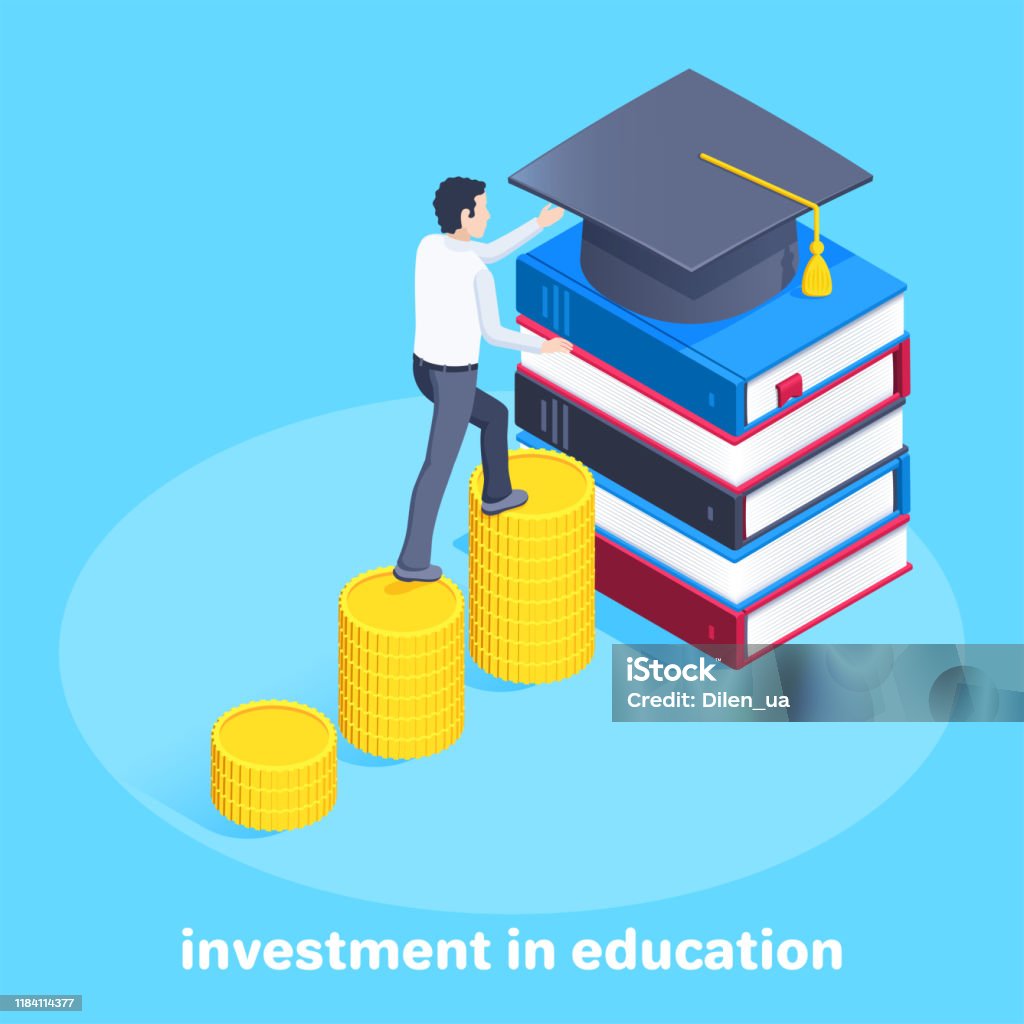 Investasi Dalam Pendidikan Ilustrasi Stok - Unduh Gambar Sekarang