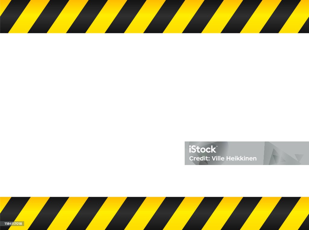 Warning Border Patterns Caution Tape Border Texture