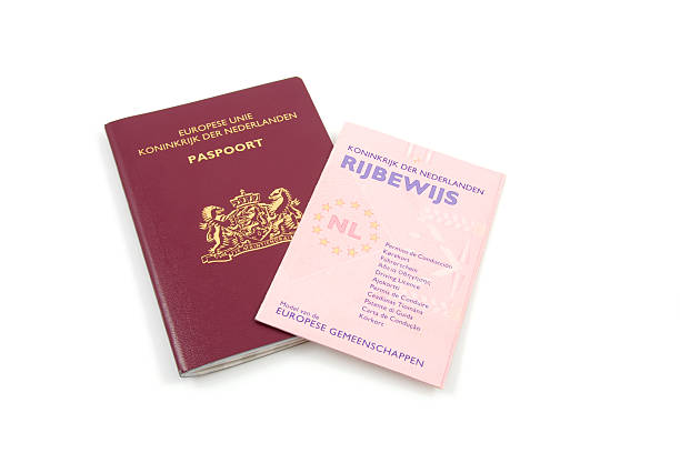 istock Dutch Drivers licence and passport 118411963