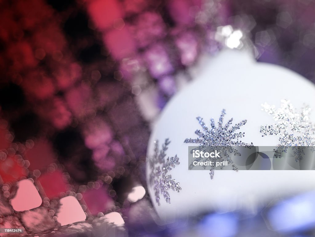 Christmas bauble dettaglio - Foto stock royalty-free di A forma di stella