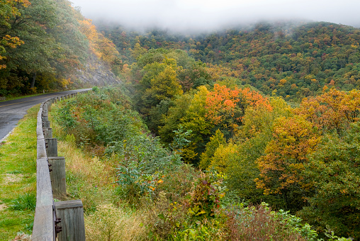 Sights on the Blue Ridge Parkway in Virginia