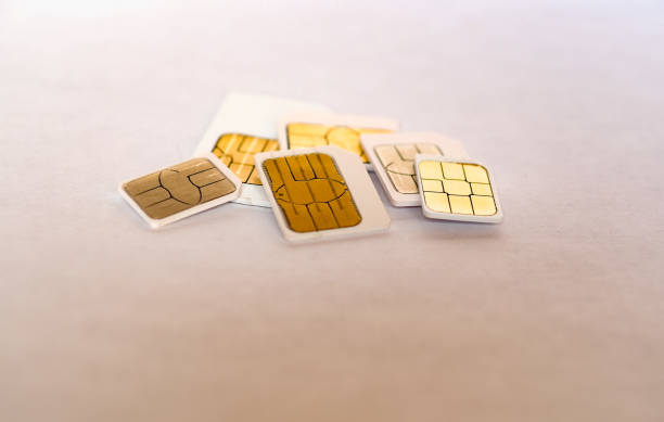 istock Mini micro and nano sim for phone 1184135479
