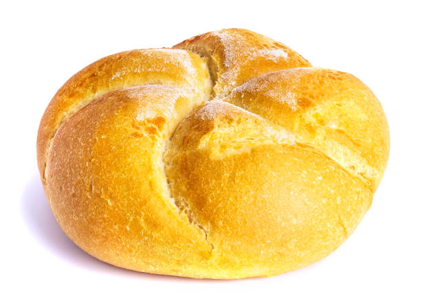 istock Attractive bun sprinkled with powdered sugar 1184136245