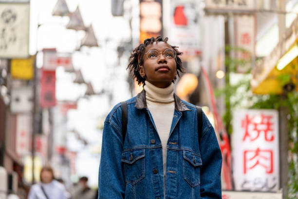 istock Young tourist exploring Tokyo 1184136882