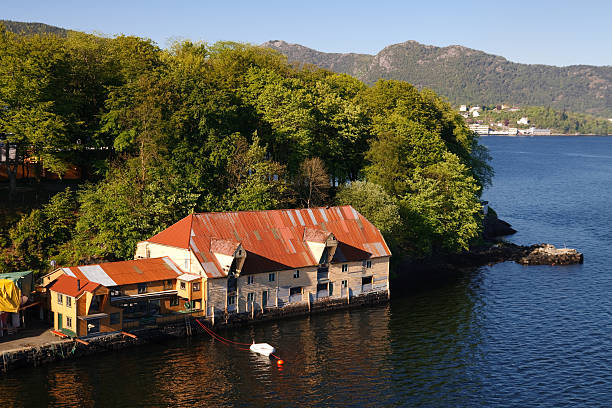 istock Old House at the Waterfront, Bergen, Norway 118414311