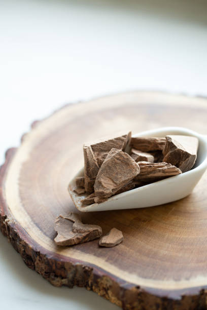 istock Chocolate Shavings. Raw cacao mass 1184155825