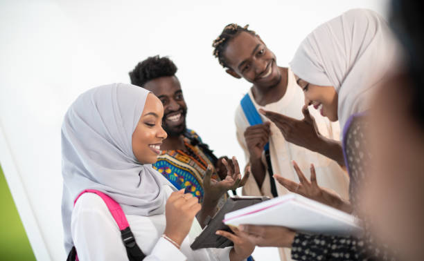 istock group of happy African students 1184157875