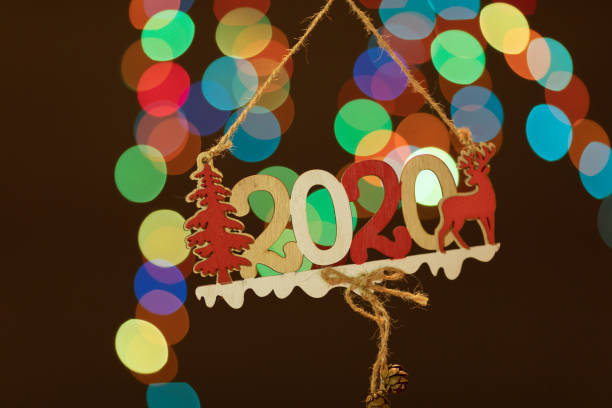 istock Happy New Year 2020 Bokeh Background 1184158129