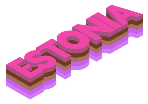 istock Estonia word isometric 3d rendering isolated background 1184172556